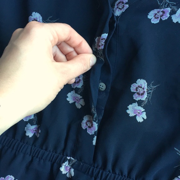 Madewell • Skygaze Dress in Pansy Bouquet - Picture 6 of 8